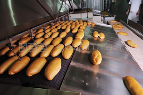 现代化面包工厂的食品生产流程与管理